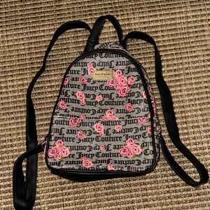 Juicy Couture Floral Print Backpack